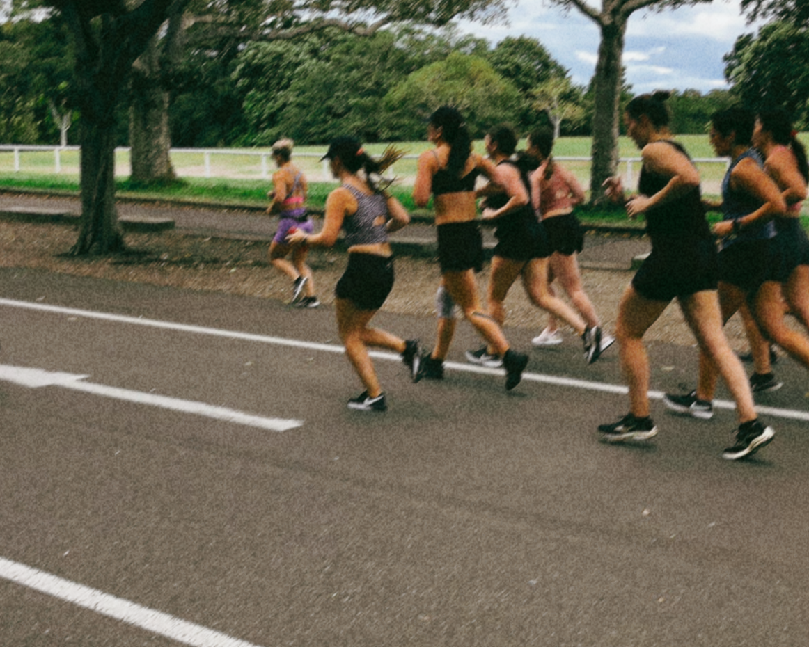 Centennial girls group run